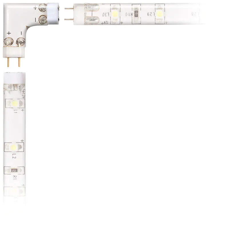 LED Strip flex connector 90° right | Elektronik Lavpris